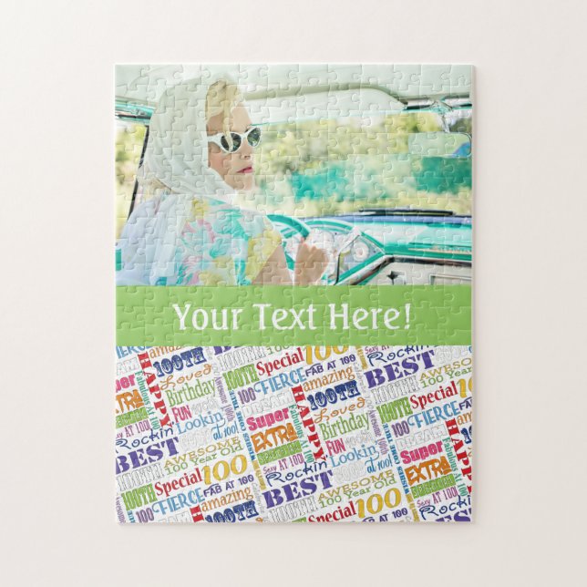 Puzzle Regalos únicos y especiales de la Fiesta del Cumpl (Vertical)