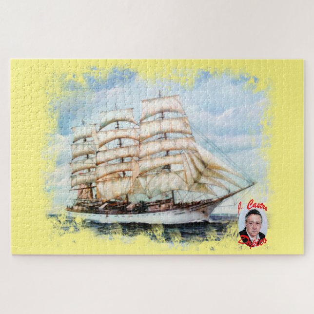 Puzzle Regata Cutty Sark (Horizontal)