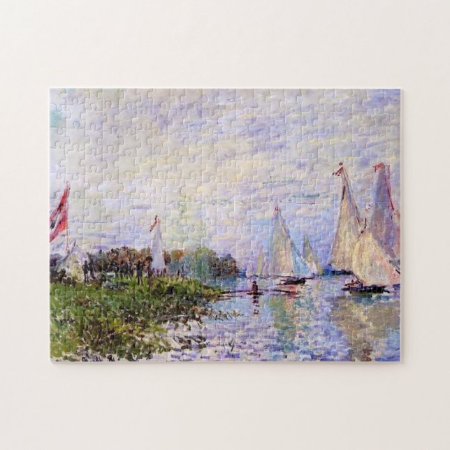 Puzzle Regatta, Bella Artes de Argenteuil Monet (Horizontal)