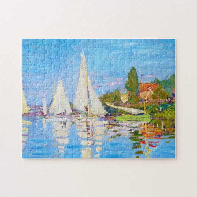 Puzzle Regatta en Argenteuil Claude Monet (Horizontal)