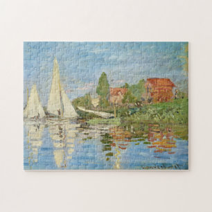 Puzzle Regattas de Claude Monet en Argenteuil (1872)