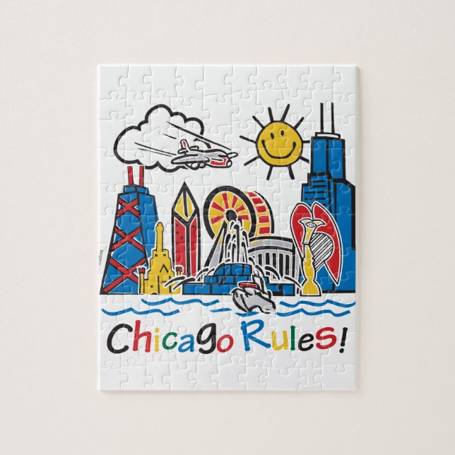 Puzzle Reglas de Chicago (Vertical)