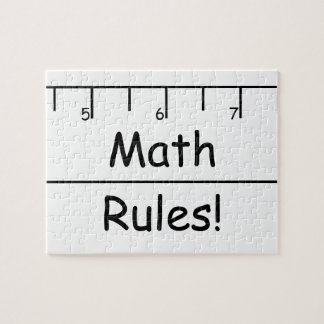 Puzzle ¡Reglas de la matemáticas!