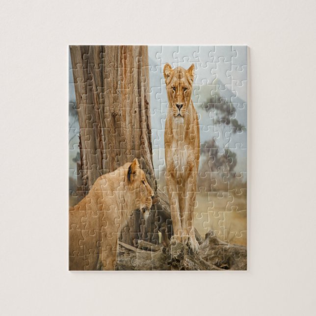 Puzzle Reglas de Lioness (Vertical)