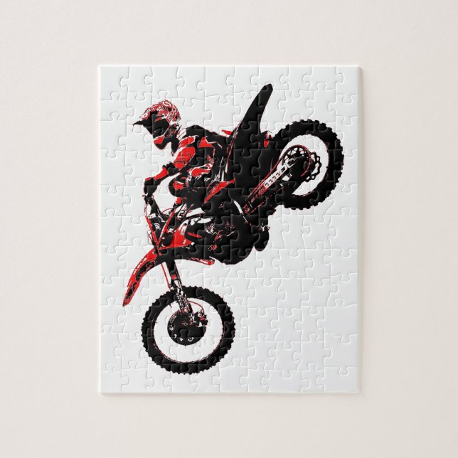 Puzzle ¡Reglas del motocrós del MX! (Vertical)