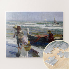Puzzle Regreso de la pesca, Joaquin Sorolla y Bastida