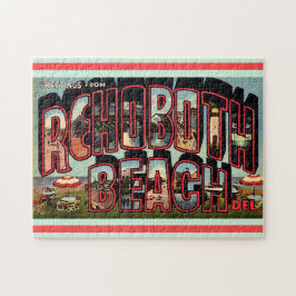 Puzzle Rehoboth Beach Retro 11x14