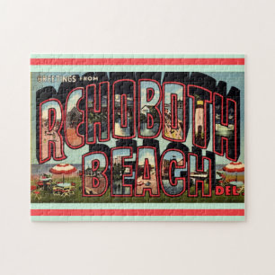 Puzzle Rehoboth Beach Retro 11x14
