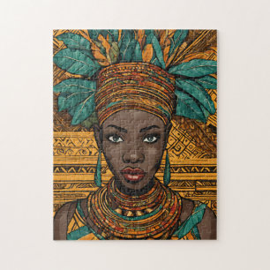Puzzle Reina afroamericana