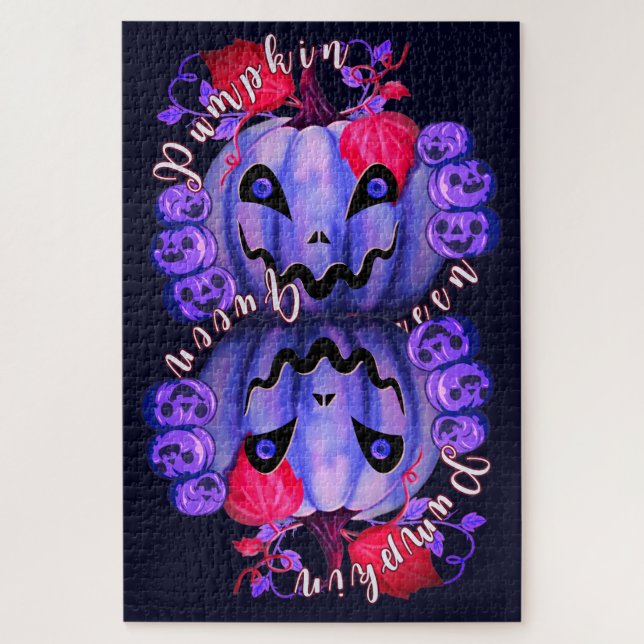 Puzzle Reina de calabaza (Vertical)