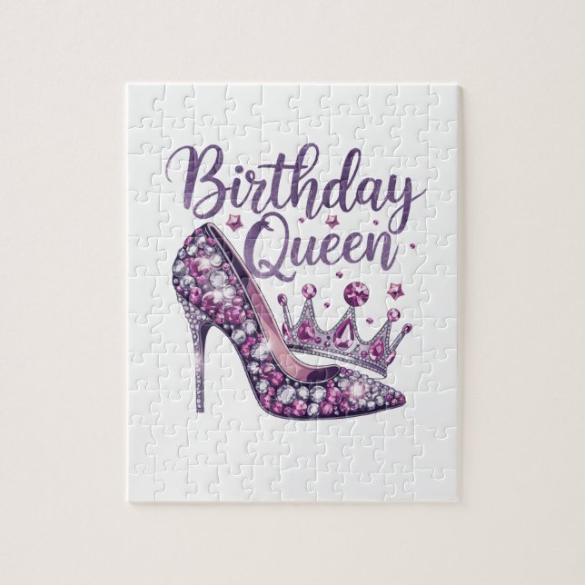 Puzzle Reina de Cumpleaños (Vertical)