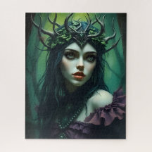 Reina Dríada del Bosque - Fantasía Mística de la N