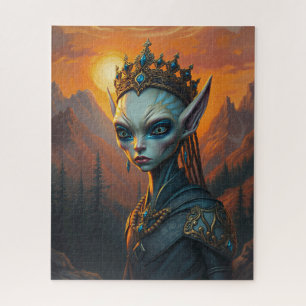 Puzzle Reina Elfa Alien Celestialara - Fantasía Oscura