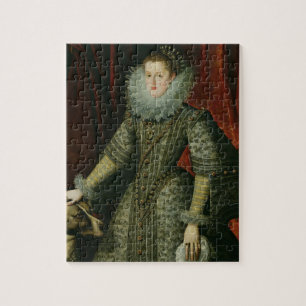 Puzzle Reina Margarita de Austria, 1609 (aceite en lona)