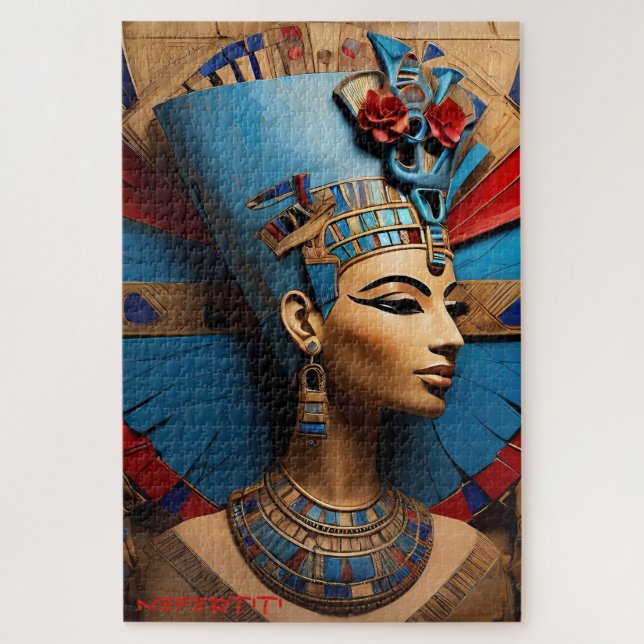 Puzzle Reina Nefertiti (Vertical)