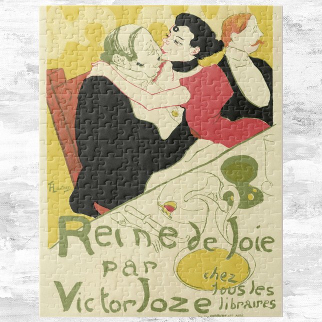 Puzzle Reine de Joie (Reina del Placer) Toulouse Lautrec (Subido por el creador)