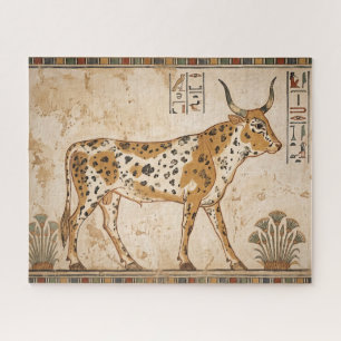Puzzle Reino Antiguo Toro Apis Arte Egipcio Antiguo