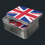 Puzzle reino Unido<br><div class="desc">Bandera del Reino Unido. personalizable completo. El Reino Unido de Gran Bretaña e Irlanda del Norte utiliza como bandera nacional la bandera real conocida como bandera de la Unión o, cuando se viaja en el mar, Union Jack. El diseño actual de la bandera de la Unión data de la unión...</div>