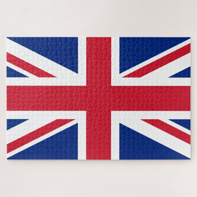 Puzzle Reino Unido (Bandera Británica) (Union Jack) (Rein (Horizontal)