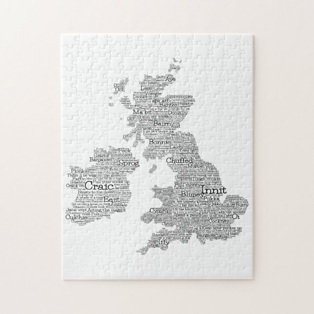 Puzzle Reino Unido / Gran Bretaña e Irlanda del Norte / R (Vertical)