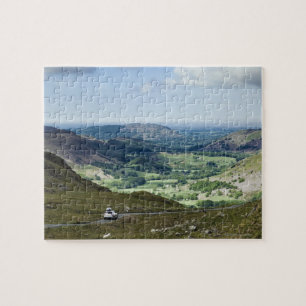 Puzzle Reino Unido, Inglaterra, Cumbria, valle de Eskdale
