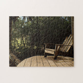 Puzzle Relajarse en el Porch in the Woods en un