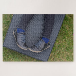 Puzzle Relajarse en la hierba