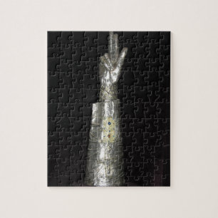 Puzzle Relicario de San Jorge (plata y madera)