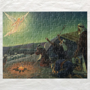 Puzzle Religión Vintage, Anunciación a los Pastores