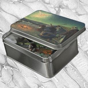 Puzzle Religión vintage, anuncio a los pastores