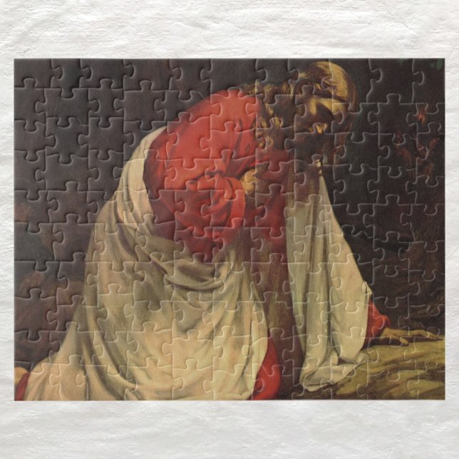 Puzzle Religión vintage Jardín Jesucristo de Getsemane (Subido por el creador)