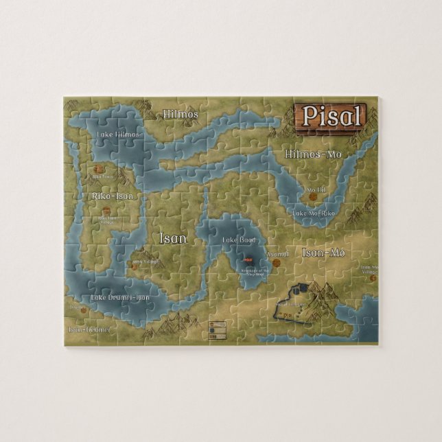 Puzzle Relkili Sun Pisal Map Cover Art (Horizontal)