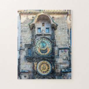 Puzzle Reloj Astronómico antiguo de Praga - República Che