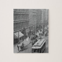 Puzzle Reloj de la calle de Rochester, Nueva York