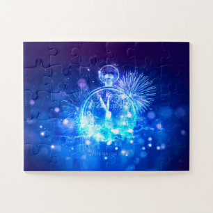 Puzzle Reloj de Nochevieja emoción eléctrica de SlipperyJ