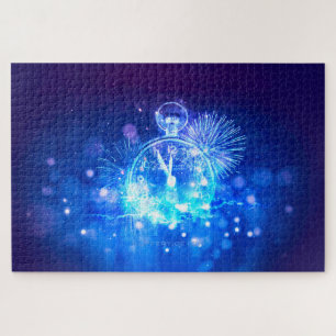 Puzzle Reloj de Nochevieja emoción eléctrica de SlipperyJ