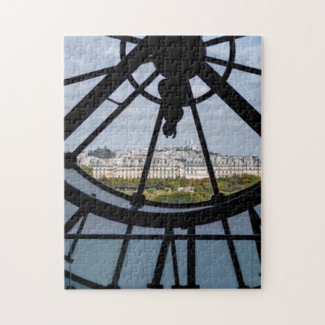 Puzzle Reloj gigante de vidrio en el Museo de Orsay - Par (Vertical)