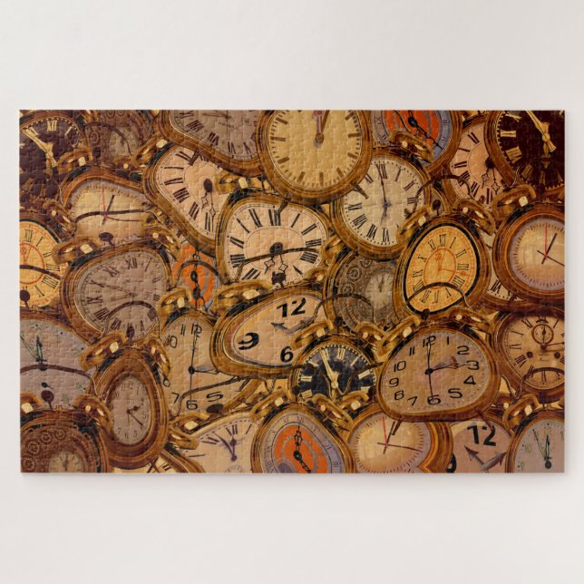 Puzzle Relojes abstractos (Horizontal)