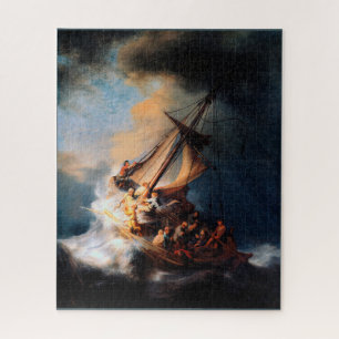 Puzzle Rembrandt - La tormenta del mar de Galilea