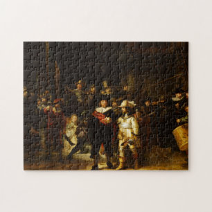 Puzzle Rembrandt Nightwatch Night Watch Pintura barroca