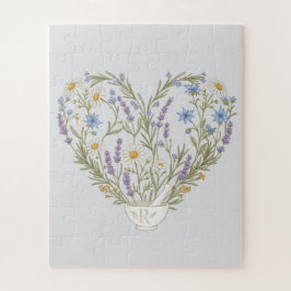 Puzzle Remedio de la Naturaleza: Corazón Botánico Herbal
