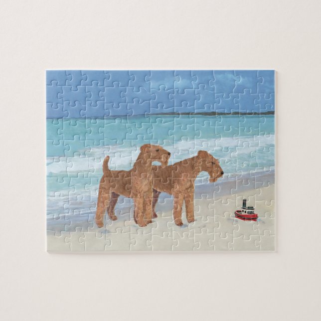 Puzzle Remolcador Pequeño (Horizontal)