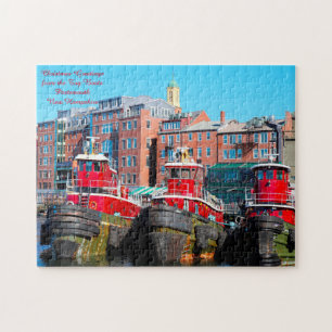 Puzzle Remolcadores Portsmouth New Hampshire. Rompecabeza