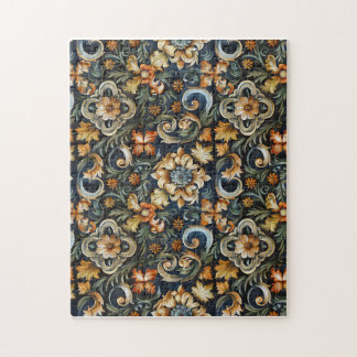 Puzzle Renacimiento italiano en azul