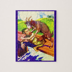 Puzzle rencor de cabra y trol