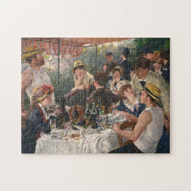 Puzzle Renoir - Almuerzo de Fiesta en bote - 1881 (Horizontal)