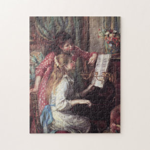Puzzle Renoir: Chicas en el piano