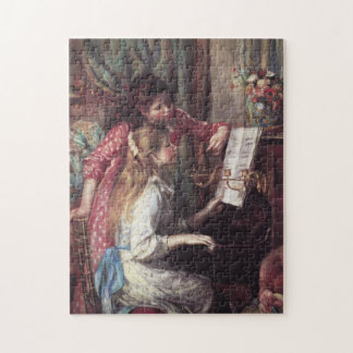 Puzzle Renoir: Chicas en el piano