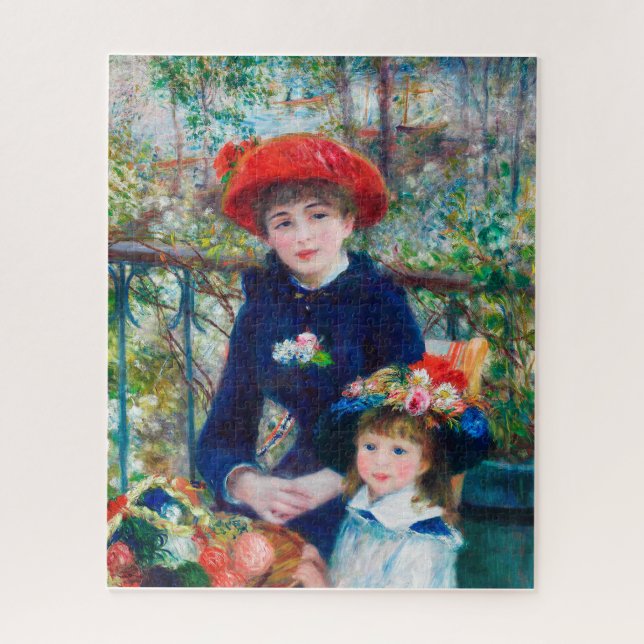 Puzzle Renoir dos hermanas (Vertical)