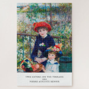 Puzzle Renoir "Dos hermanas (en la terraza)" Bella Artes